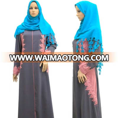 Muslim Style Design Long Dress Women Ethnic Clothing wholesale Abaya Ladies Blouse